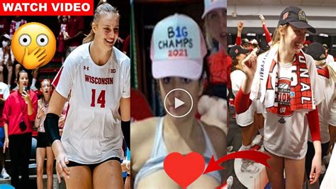 wisconsin volleyball team nude video|Wisconsin Volleyball Nude Laura Schumacher Leaked!